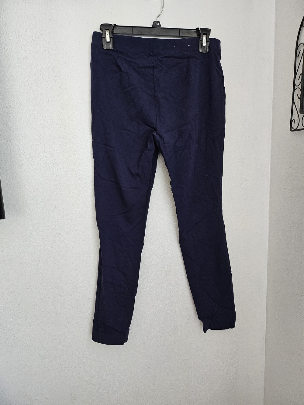 Michael Kors Navy Slim Leg Pants Sz M